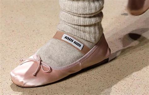 miu miu ballet platform dupe|mini miu ballet flats.